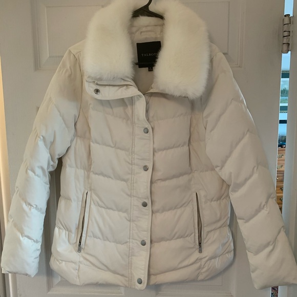 Talbots Jackets & Coats Offwhite Puffer Jacket Poshmark
